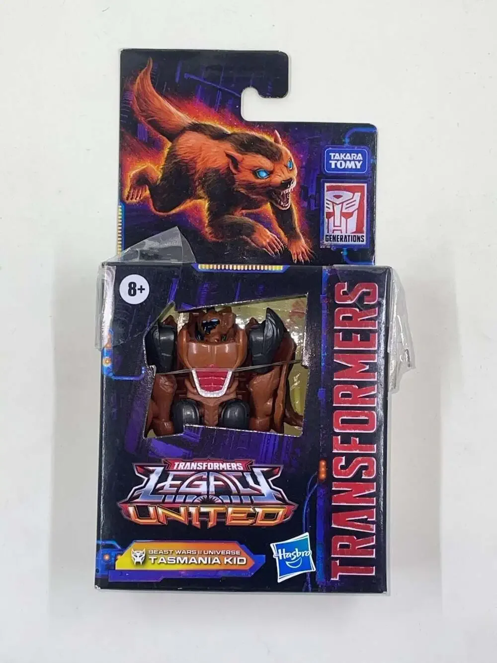 Transformers Legacy United Core Class Beast Wars II Universe Tasmania Kid